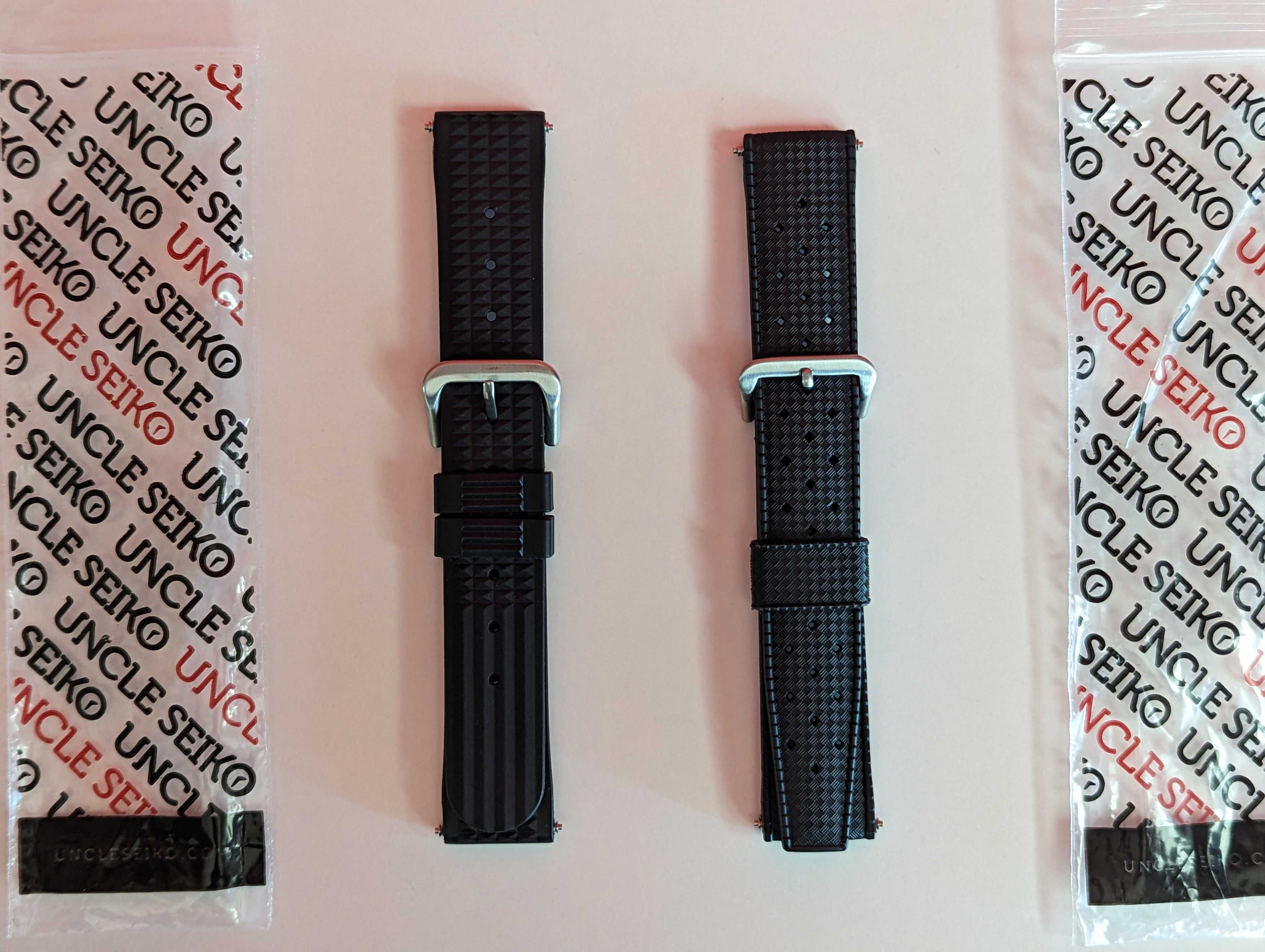 Uncle Seiko Straps - 20мм - Оригинални каишки - Нови! гр. Варна ...