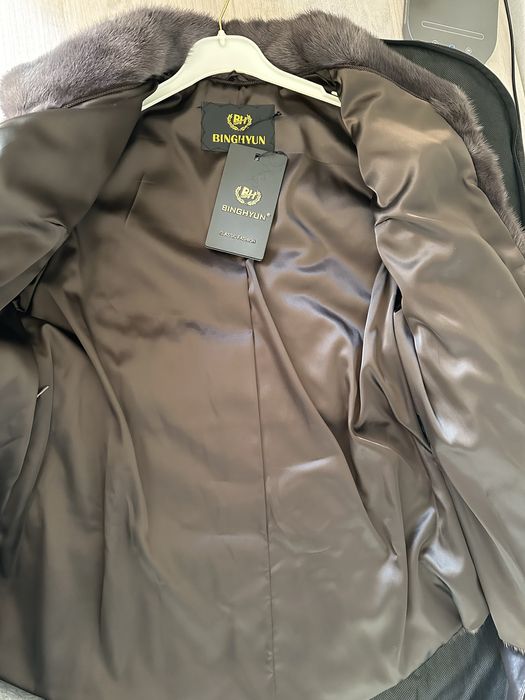 Шуба из ратурального меха