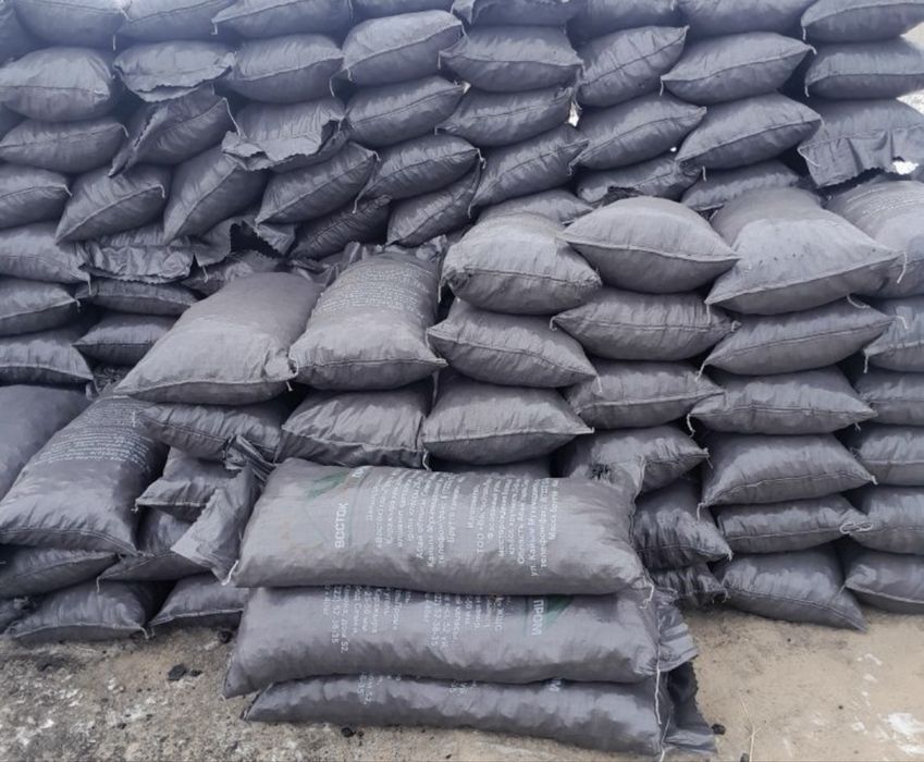 уголь в мешках калиброванный