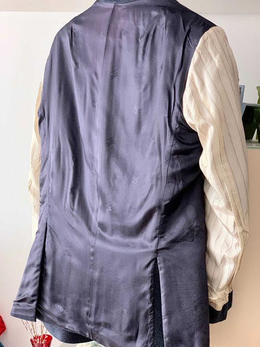 Sacou Burberry Barrie-S mărime 52 London bleu navi