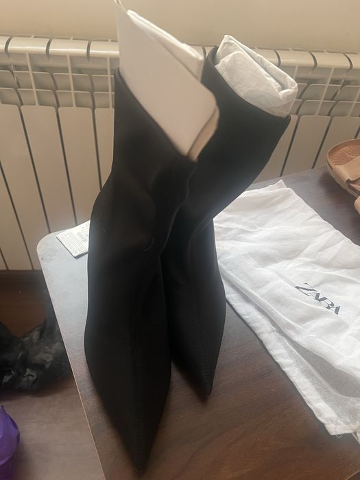 Новые zara ботинки сапоги
