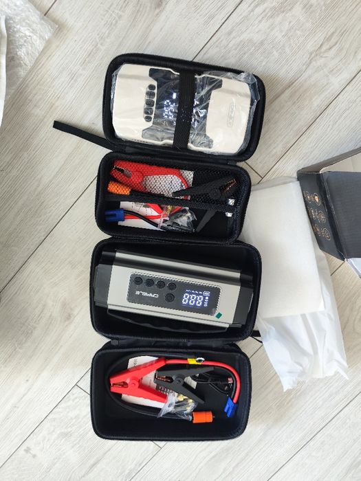 Пуско-зарядное устройство + насос