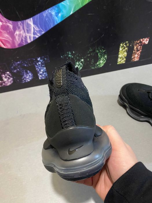 Nike Air Max Scorpion Flyknit vapormax  triple black 41,42,43,44