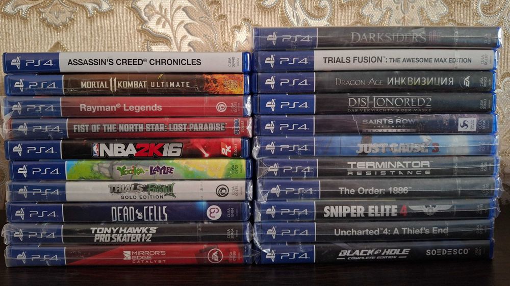 Игры на дисках для приставки Playstation 4 PS4 PS5
