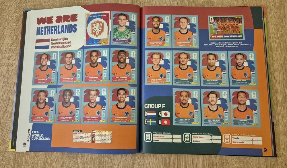НАМАЛЕНИЕ! 100% попълнен колекционерски албум - твърди корици - Панини - Panini World Cup 2026 - 980 стикера + всички Кока Кола стикери!