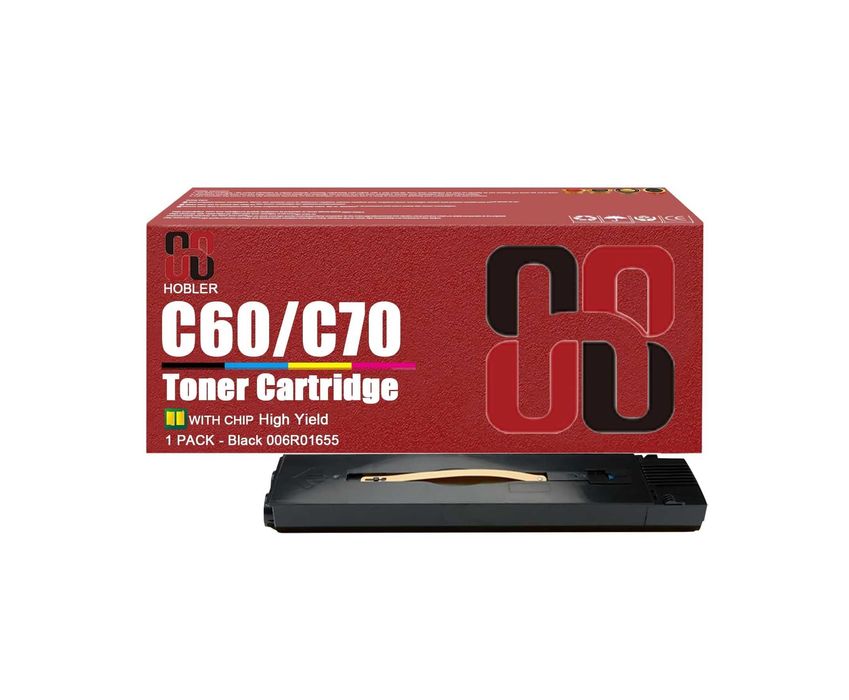 } Тонер-картридж Xerox C60/C70 Black (30 000 стр)