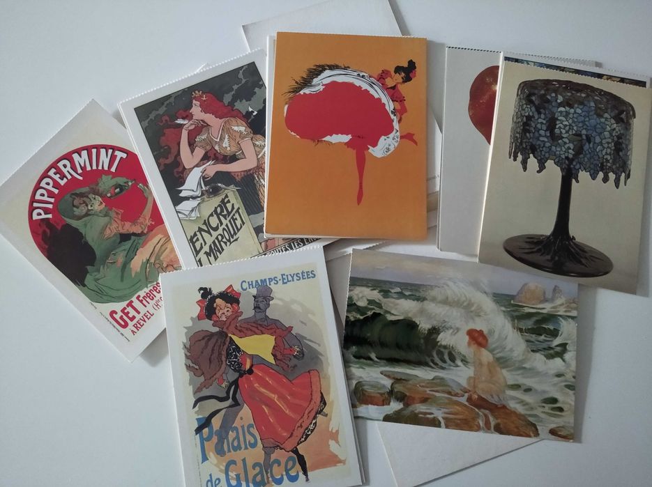 Art Nouveau - Book of 30 Postcards