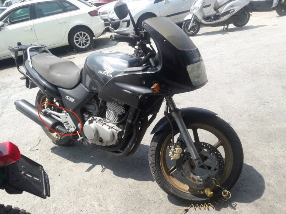 Мотоциклет Хонда ЦБ, Цбф(Honda CB 400,500,CBF 600)-на части