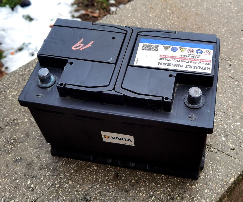 Baterie auto Originală Renault/Nissan 12V L3 EBF 70Ah 720A  Start-Stop