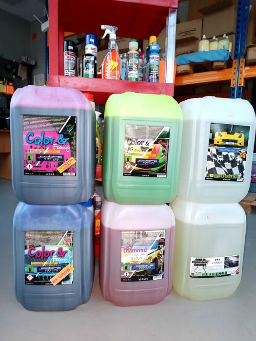 Препарати, техника и консумативи за автомивки