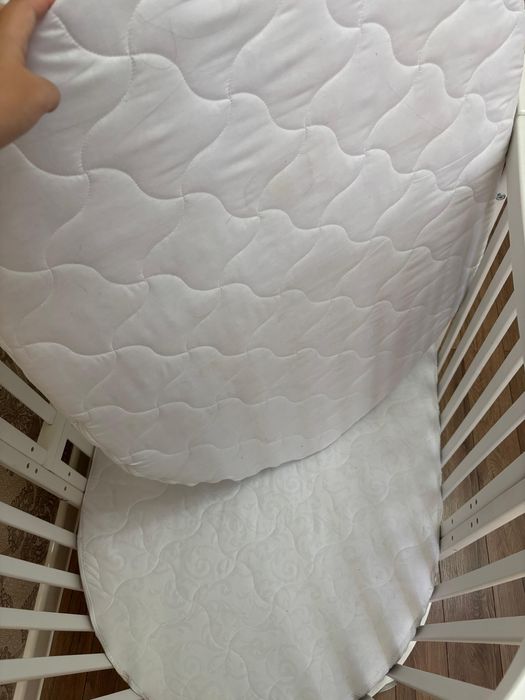 Newborn манеж-кровать трансформер 2 матраса, маятник