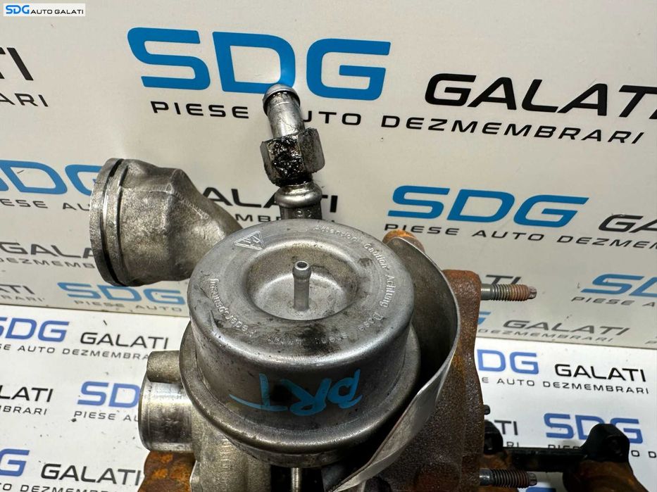 Turbina Turbo Turbosuflanta cu Galerie Evacuare Seat Alhambra 2.0 TDI BRT 2001 - 2010 Cod 54399880060 54431015096 710065125 [X3041]