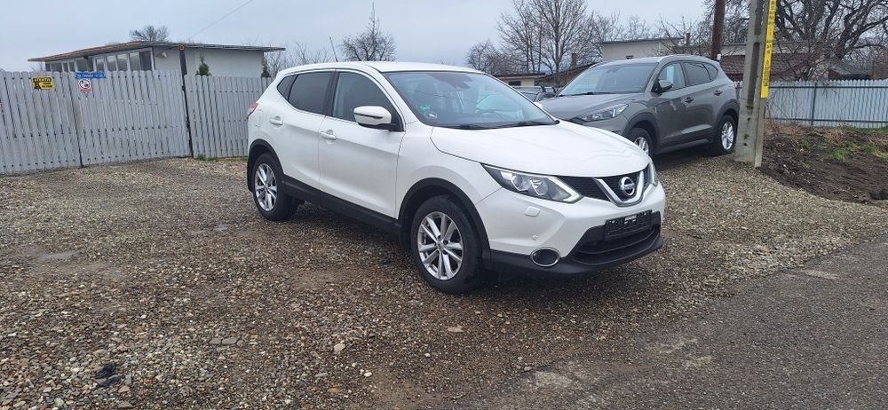 Nissan Qashqai 1.5 dci euro 5 fabricatie 2015 alb perlat