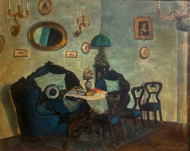 Vand tablou "Interior barock"