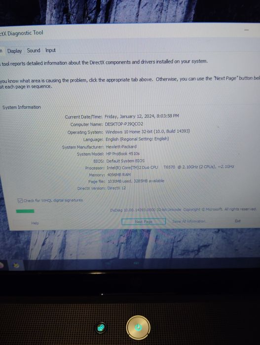 .Laptop HP Probook4510S