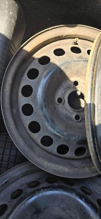 Jante Opel 15 4x100 tabla si capace originale Opel