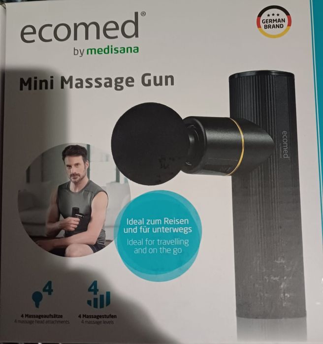 Масажор пистолет Ecomed Medisana