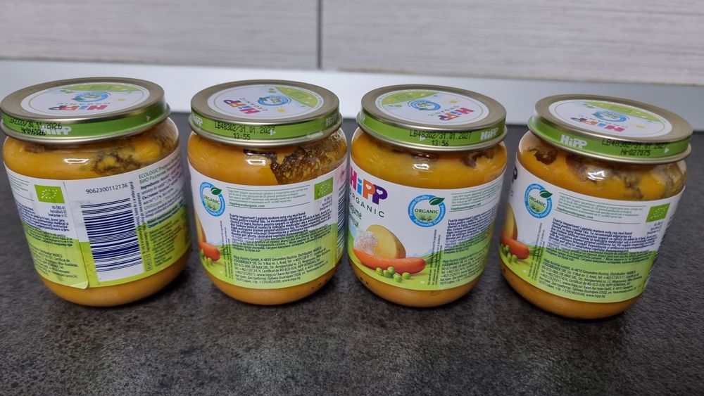 HiPP Organic Amestec de Legume 4 buc