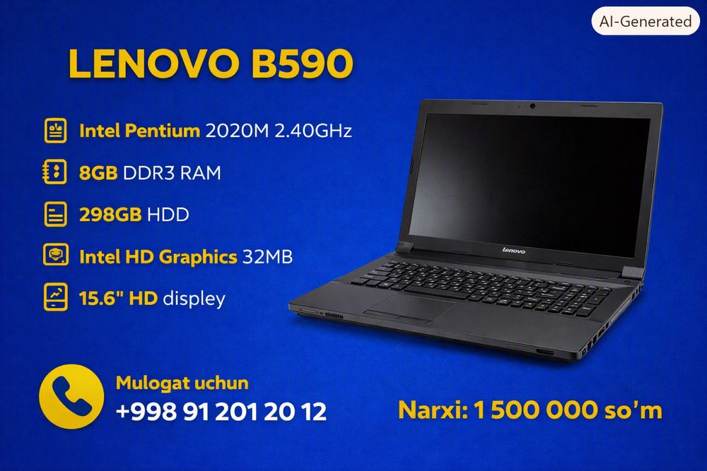 Lenovo B590 sotiladi