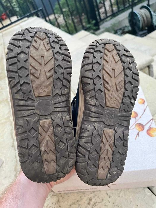 Bocanci copii Bisgaard Falke Tex 29 - Albastri