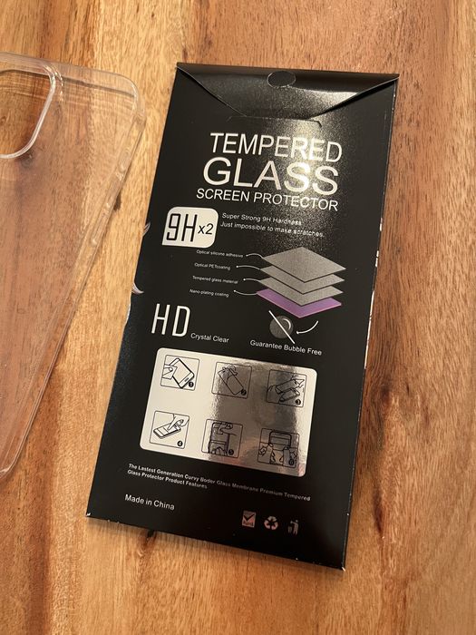 Folie sticla + husa iphone 15 pro max