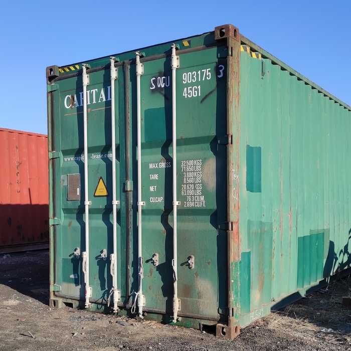 Морской, жд пустой  40ф Контейнер