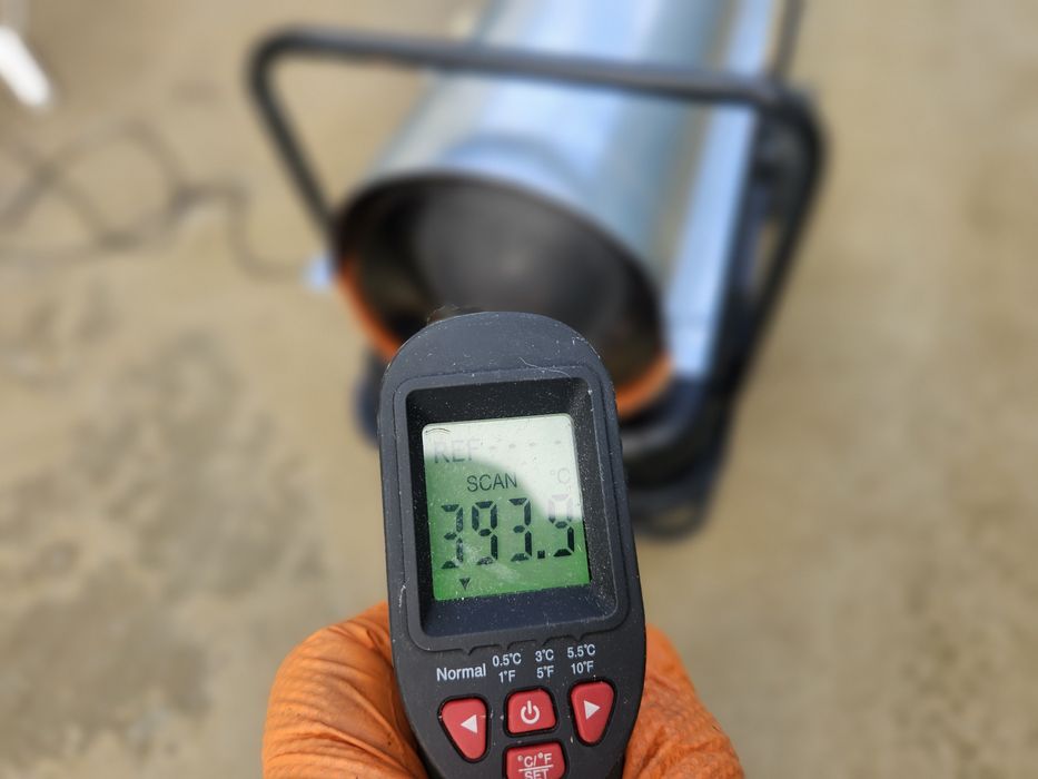 Tun de caldura arzator incălzitor pe motorina