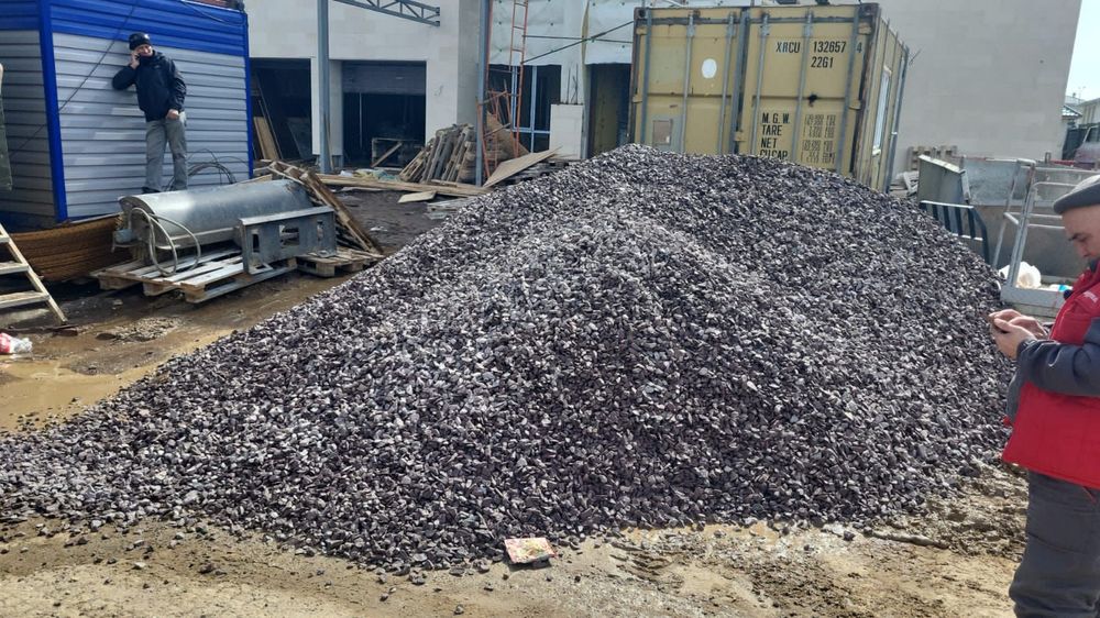 Щебень отсев песок грунт дресва