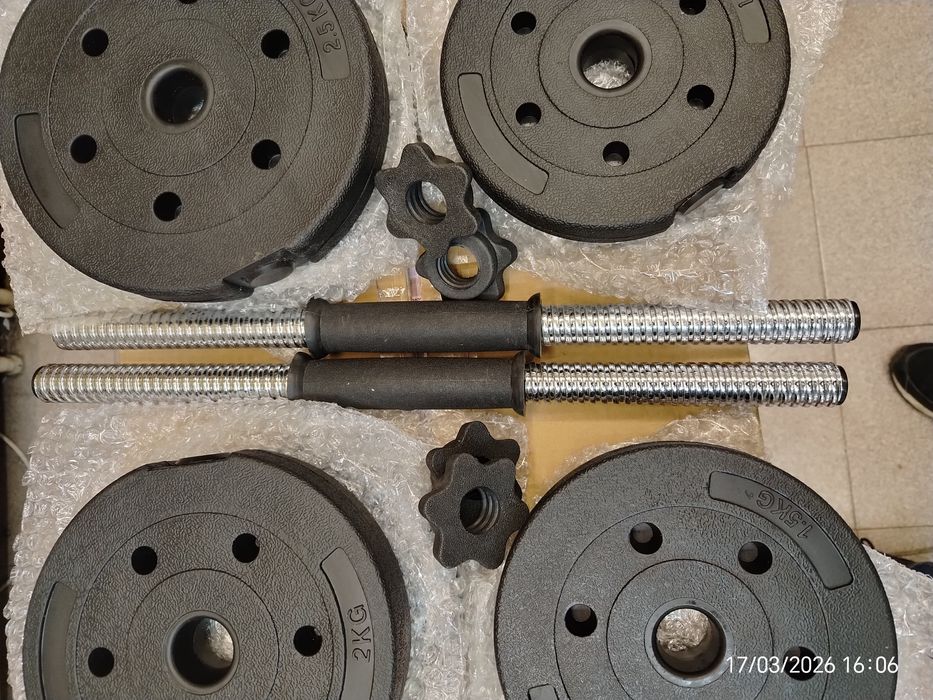 Гири (дъмбели) от 1,25 до 15кг всяка