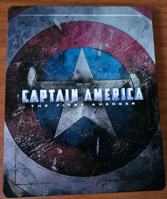 Vand steelbook Captain America - First Avengers, bluray 3D+2D, nerulat