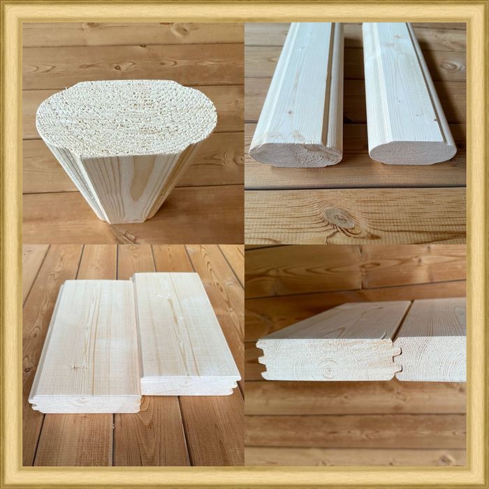 Доска профилированная (Ель) Россия пиломатериал САУНА йогоч тахта Арча