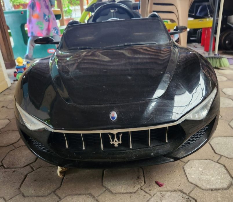 Електрическа кола за деца, Mappy Maserati Alfieri, Черна