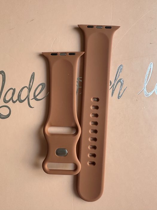 Силиконова каишка Apple watch 9,8,7,6,5,4