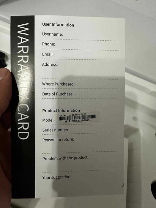 Tableta grafica XP-Pen Artist 15.6 Pro – ca nouă, pachet complet