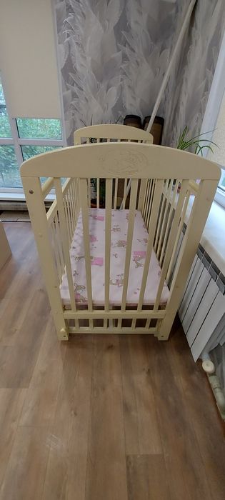 Манеж детский из натурального дерева