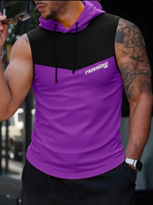 Лилав суитшърт нов 2XL