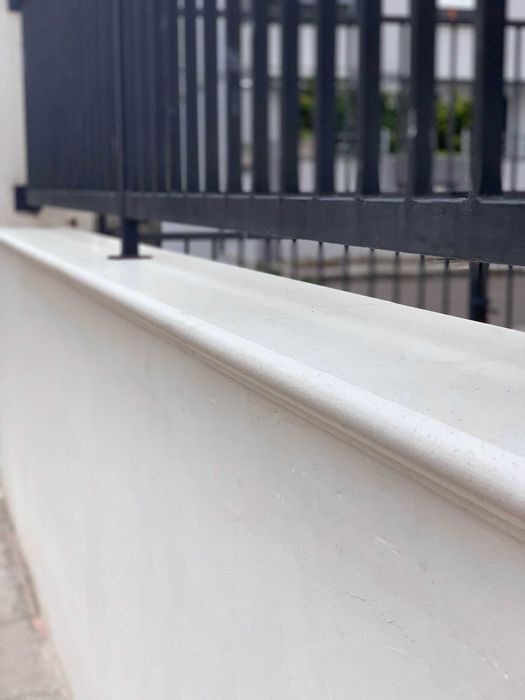 Capac interval  piatră compozit pentru garduri, atic ,ziduri, balcoane