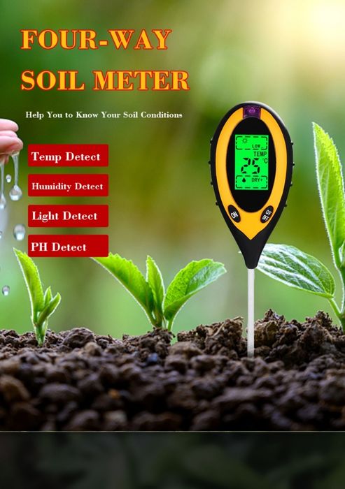 4 in 1 - Soil Tester (tuproq tekshirgich)