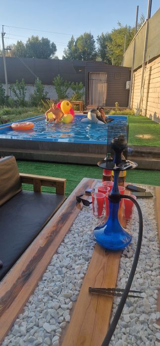 Аренда дачи коттеджа баня с крытым бассейном у реки дача коттедж