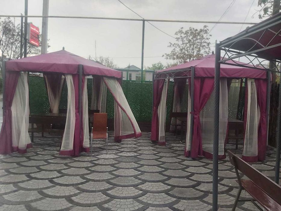 Шатёр, летняя кухня.