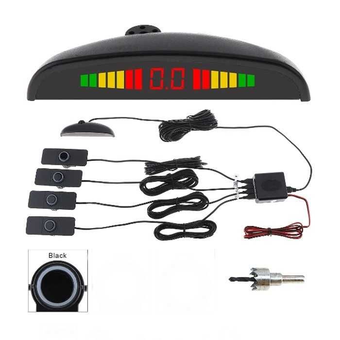 Парктроник за автомибил Automat-LED дисплей, 16.5мм, Черен