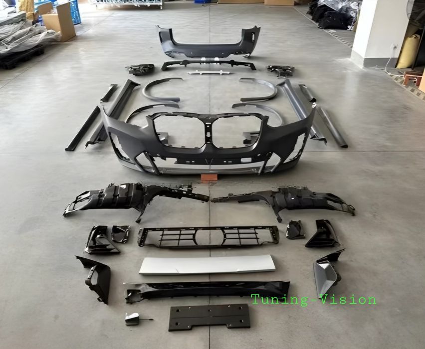 M пакет BMW G01 LCI M tech предна броня прагове задна броня X3