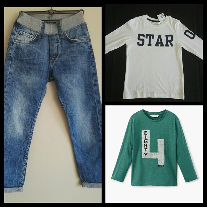 Нови дрехи ръст 122 -128 Nike, Benetton, H&M
