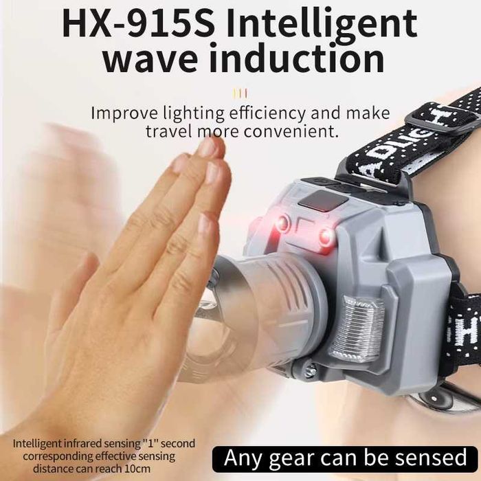 Висококачествен акумулаторен челник със сензор и зуум - HX-915S