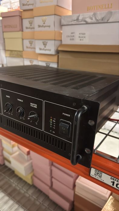 Kit sonorizare PA 100V, amplificator, tuner și 16 boxe tavan