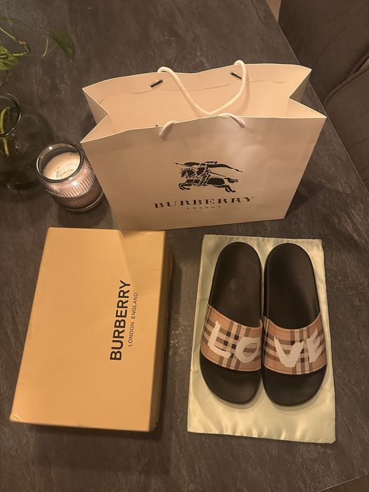 Papuci Burberry Love size 43