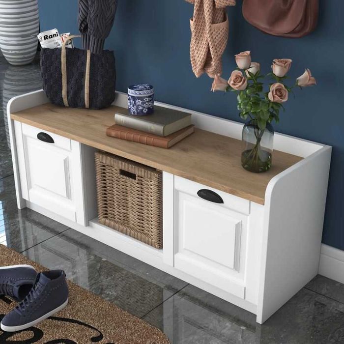 Комплект за Антре, Шкаф за обувки и Закачалка Puzzle-home, Промо!