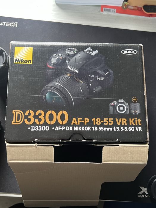Nikon d3300 +18-55mm
