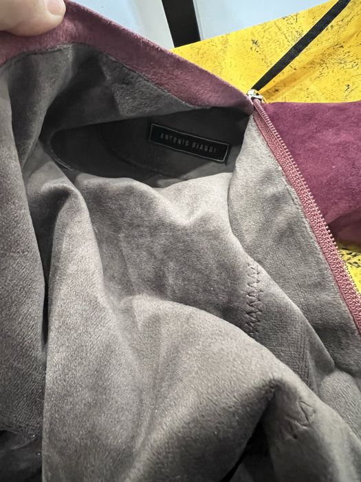 Ботфорты из натуральной замши