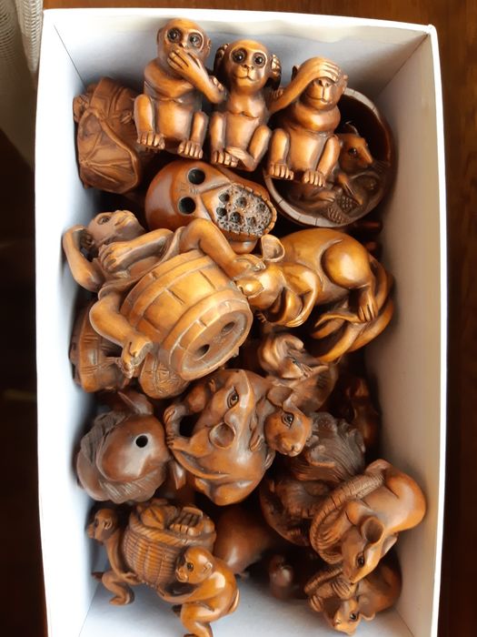 Нэцкэ из самшита